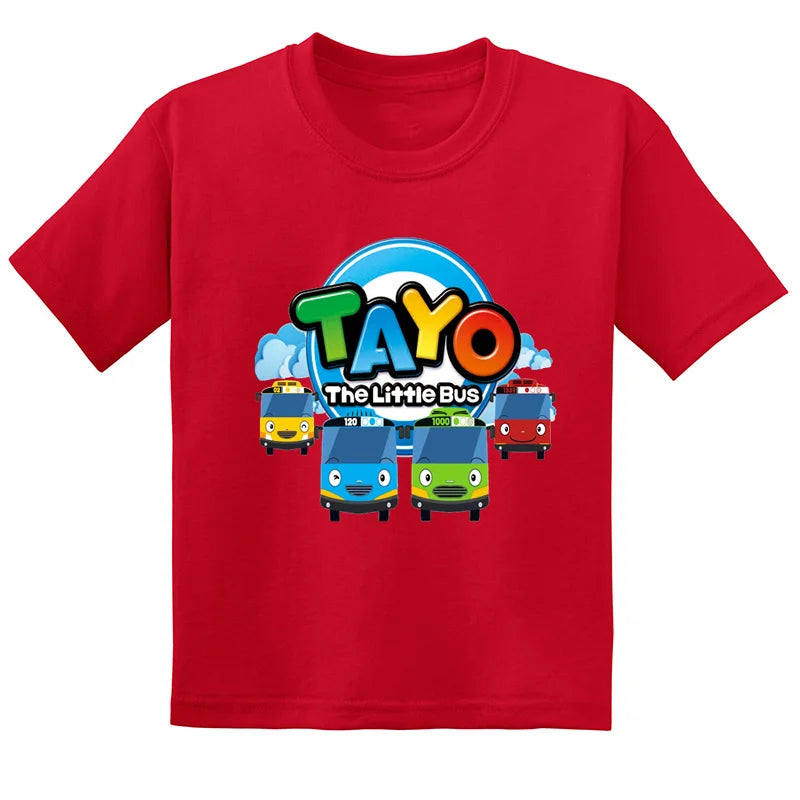 Discover the Perfect Tayo the Little Bus Red T-Shirt for Every Fan!