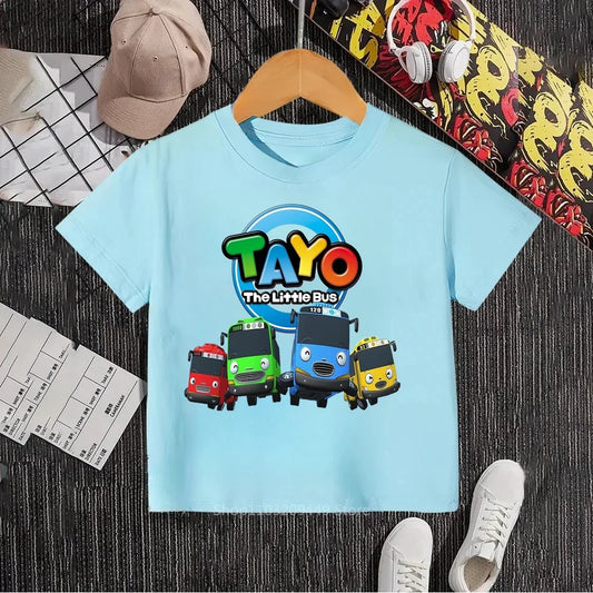 Discover the Perfect Tayo the Little Bus Blue T-Shirt for Every Fan!