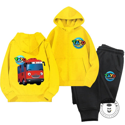 Tayo the Little Bus Tracksuit – black Edition