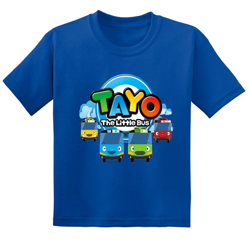 Discover the Perfect Tayo the Little Bus Blue T-Shirt for Every Fan!