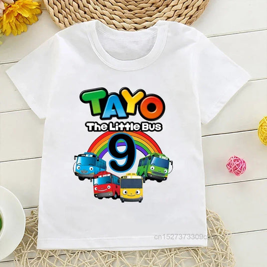 Tayo The Little Bus T-Shirt Number "9"