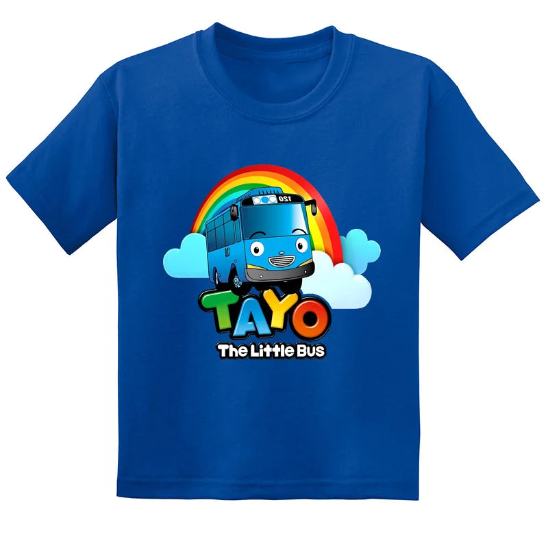 Discover the Perfect Tayo the Little Bus Blue T-Shirt for Every Fan!