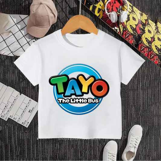 Discover the Perfect Tayo the Little Bus White T-Shirt for Every Fan!