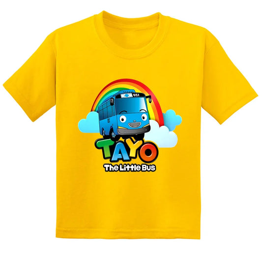 Discover the Perfect Tayo the Little Bus Yellow T-Shirt for Every Fan!