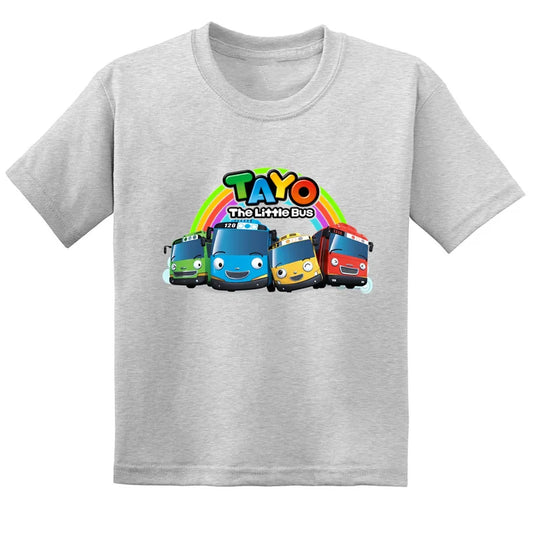 Discover the Perfect Tayo the Little Bus Gray T-Shirt for Every Fan!