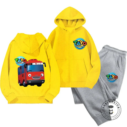 Tayo the Little Bus Tracksuit – black Edition