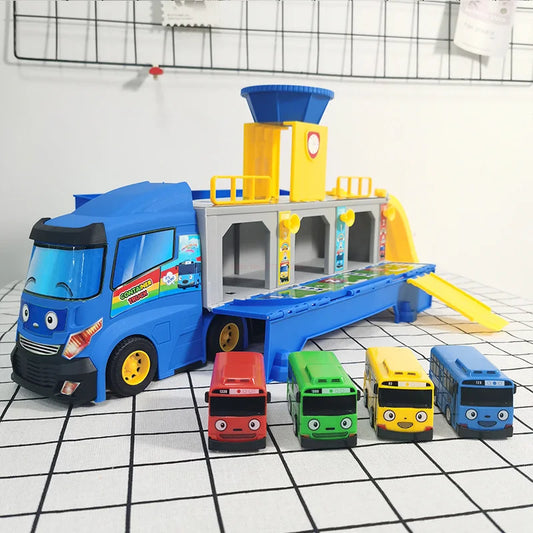 Tayo the Little Bus Storage Truck Set – A Fun and Practical Toy for Kids