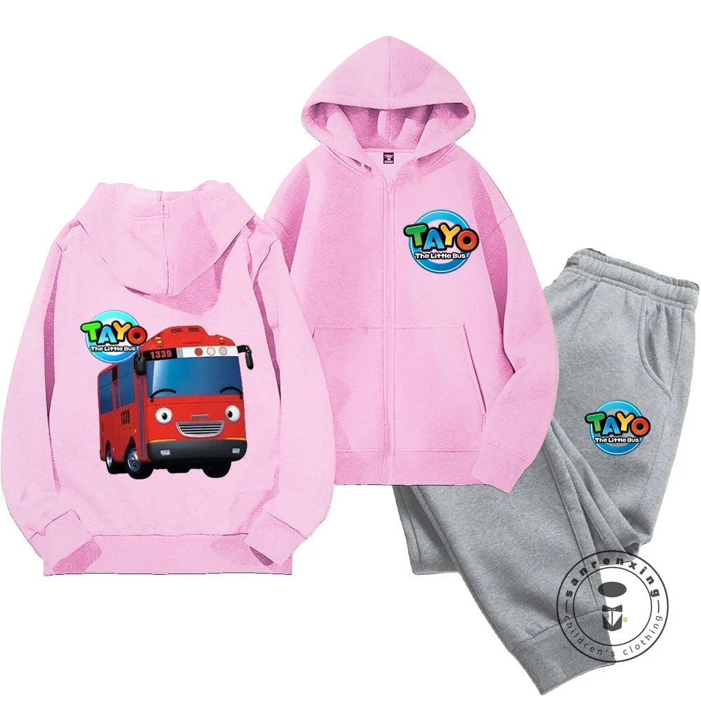 Tayo the Little Bus Tracksuit – black Edition