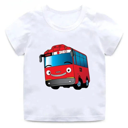 Discover the Perfect Tayo the Little Bus White T-Shirt for Every Fan!